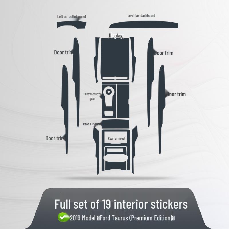 TPU Protective Film for Ford Edge/Taurus Navigation Screen