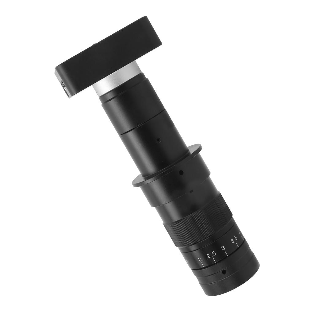 FHD USB Microscope Camera 41MP Microscope Camera with 180X C Mount Lens for Industry Phone PCB WeldingUS Plug
