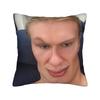 Haalands Meme Pillowcase Printing Cushion Cover Decoration  Throw Pillow Case Cover Home Zipper
