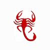 PVC Car Stickers 3D Scorpion Style Rearview Mirror Stickers Window Stickers Personalized Funny Stickers