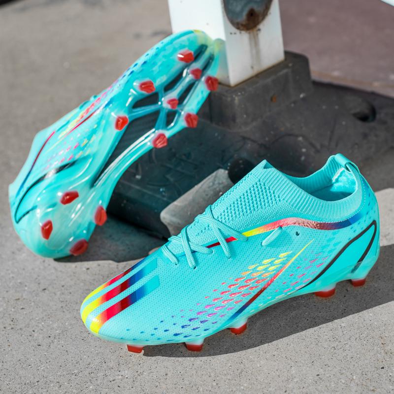 Chaussures de Football originales pour hommes, baskets d'extérieur en gazon artificiel pour enfants, crampons de Football