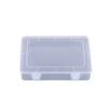 Hardware Parts Box, Large Rectangular Transparent Packaging Box, Small Object Storage Box, Covered Pp Plastic Tool Accessory Box.