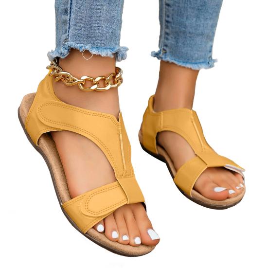 Women's Orthopaedic Beach Sandals Wide Feet Barefoot Summer Shoes Breathable Slingback Open Toe Sandals for Vacation Daily Outings