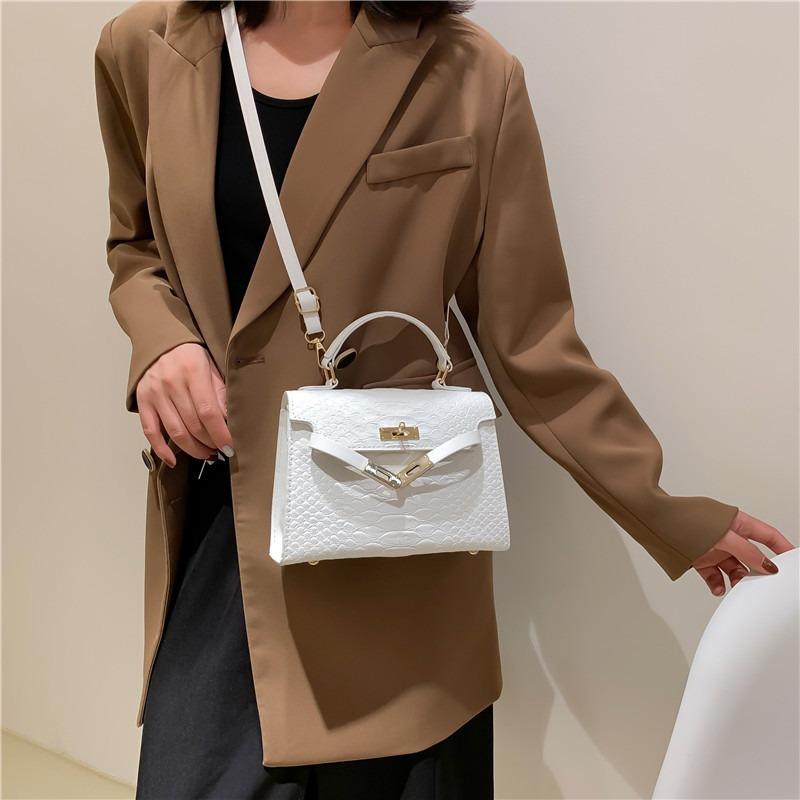 Tendință populară geantă de mână de modă toamnă nouă modă un umăr simplă mesager navetistă geantă pătrată mică