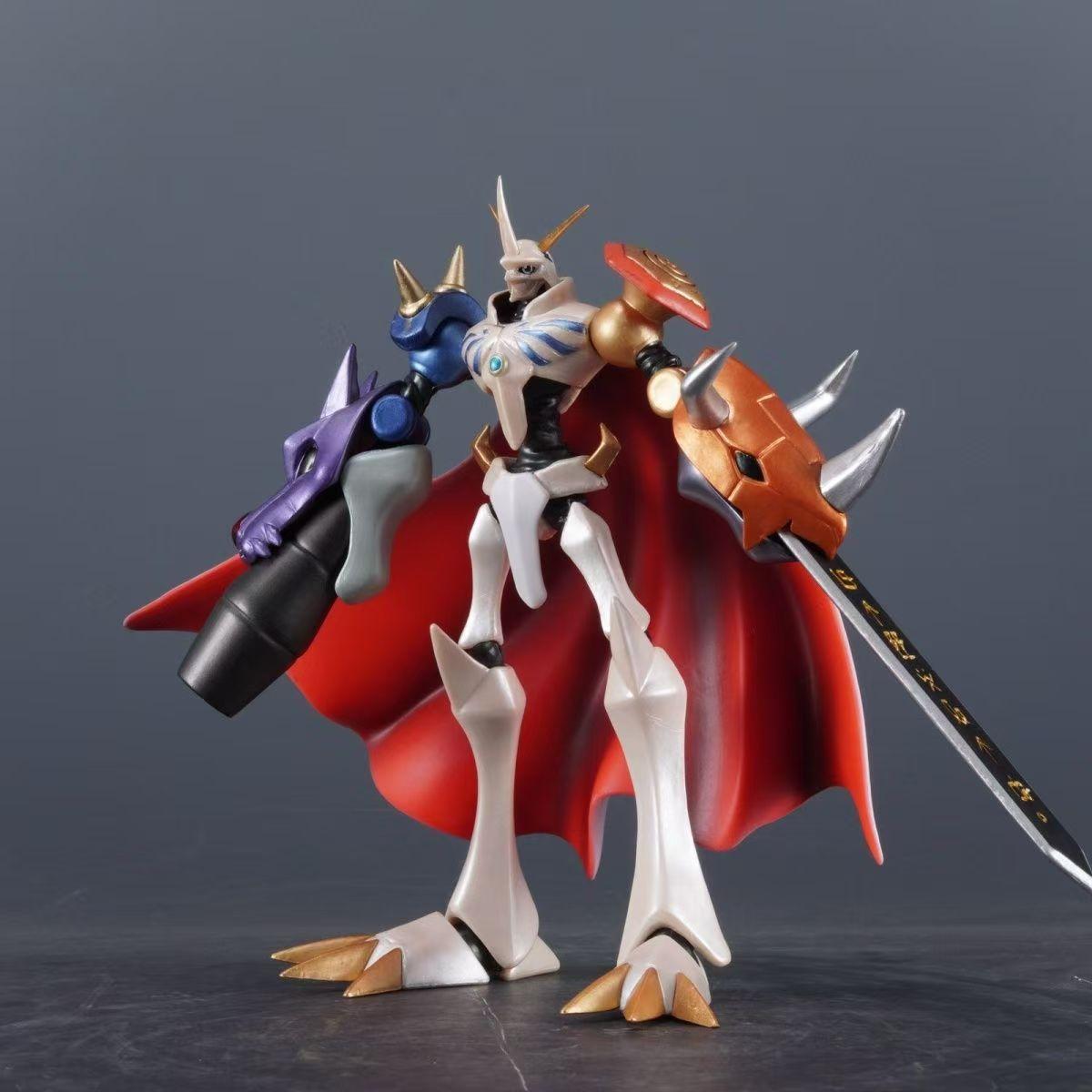 Digimon Royal Knight Omegamon Red Lotus Beast Contradiction figures anime anime Dragon Divine Collection Mode Favorite PVC toys