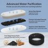 12PCS Cat Water Fountain Activated Carbon Sponge Filters for Stainless Steel Water Dispenser Pet Healthy Water Care Accessory