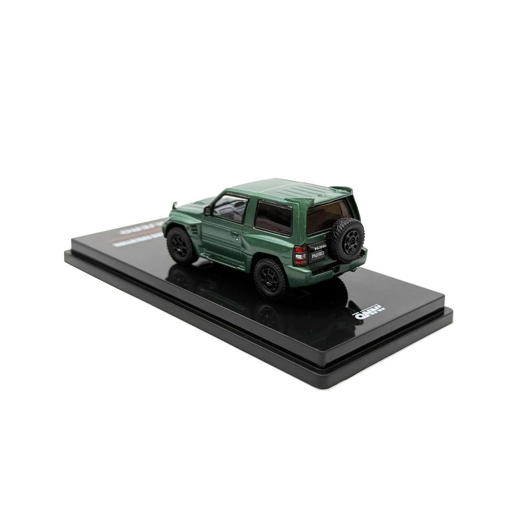 Inno Models Mitsubishi Pajero Evolution Satin Green Finished Product 1/64 EVOP-SGRE