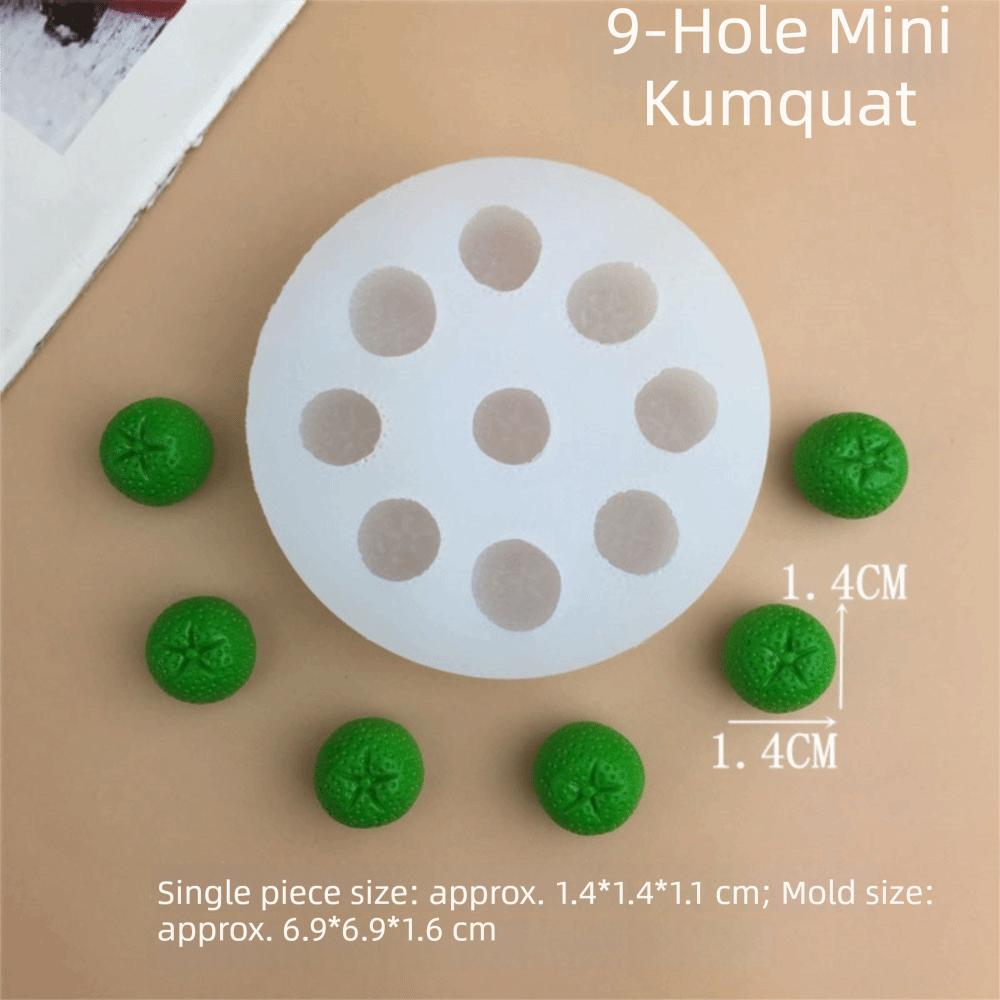 Silicone Fruit Gummy Cake Mold Safe Chocolate Mold New Baking Cake Decoration Tool Fondant Craft