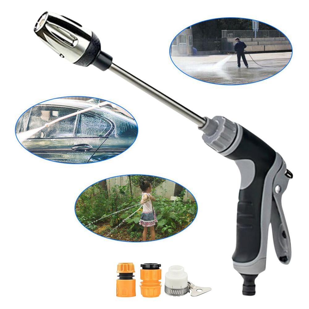 High Pressure Water Gun Quick Connector Garden Hose Water Gun for Car Washing Garden Watering 3 Modes Garden Irrigation Tools