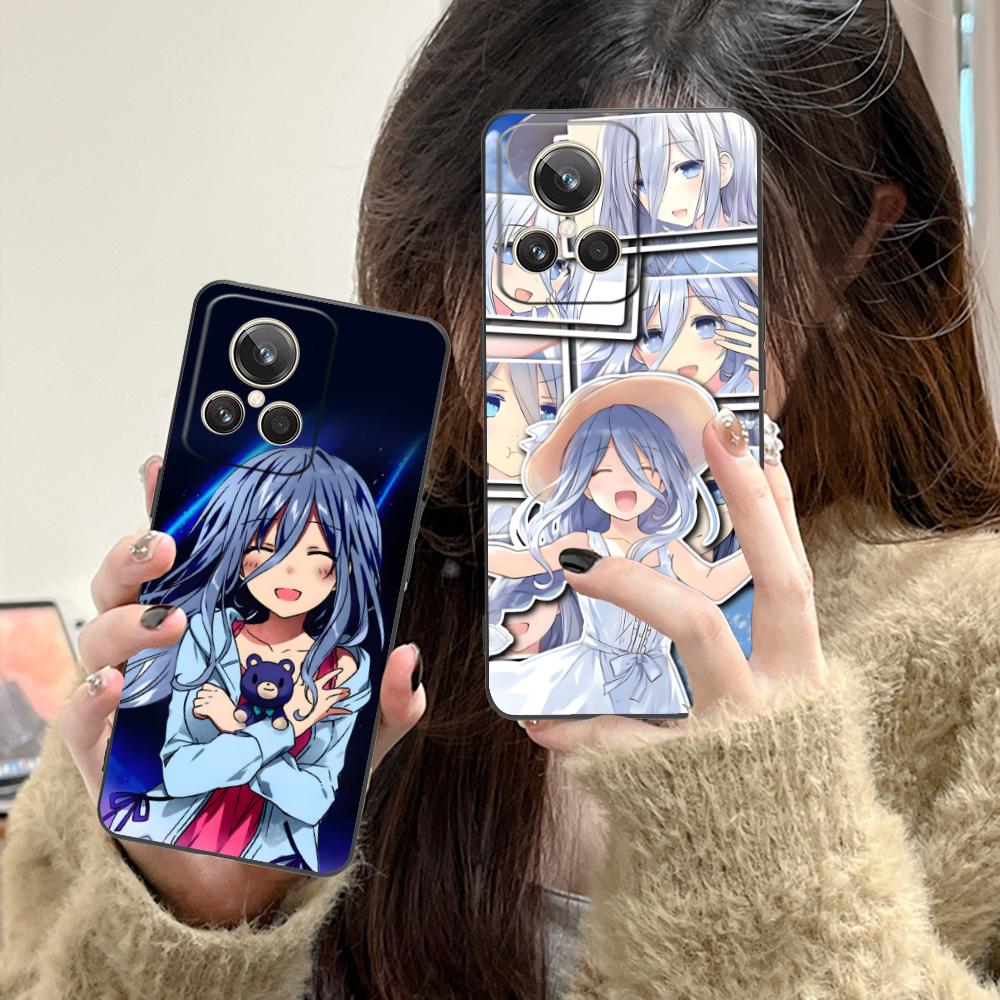Date a Live Mio Takamiya Matte TPU Mobile Phone Case for Realme 15 14 13 12 11 10 9 Pro Plus T i Lite 5G Colorful Printing Cover