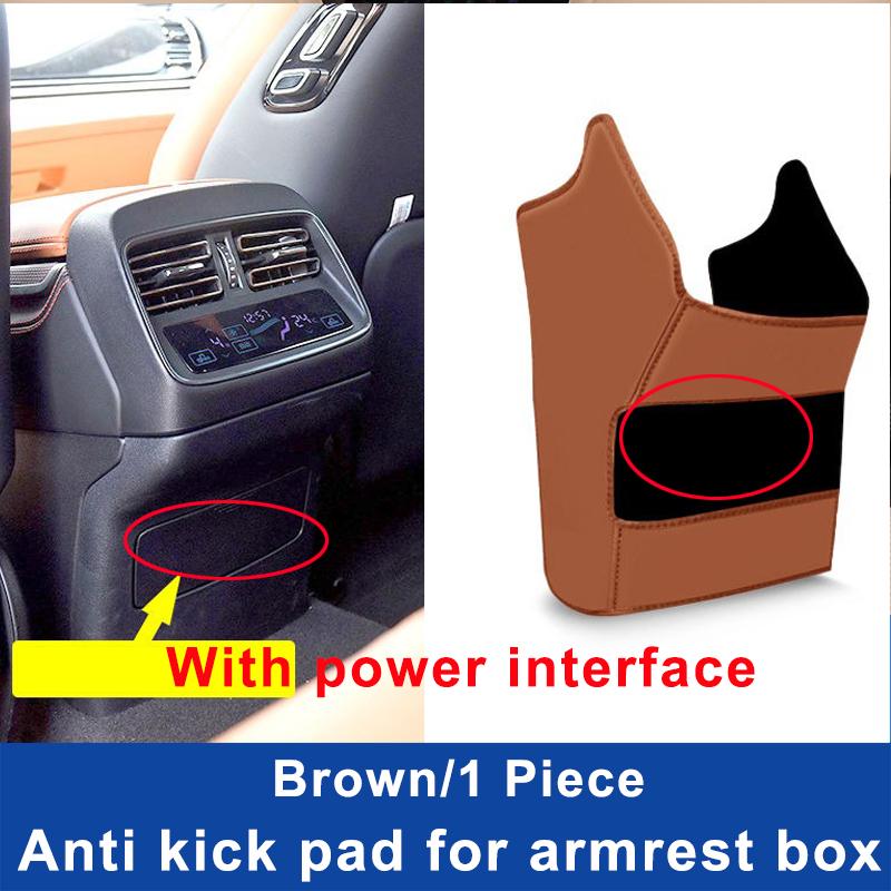 1 Unit Car Armrest Box Pad Protector Cushion for BYD Han EV DMi 2020 2026 2026 2026 2026 2026 Anti-Dirty Mat Auto Accessories