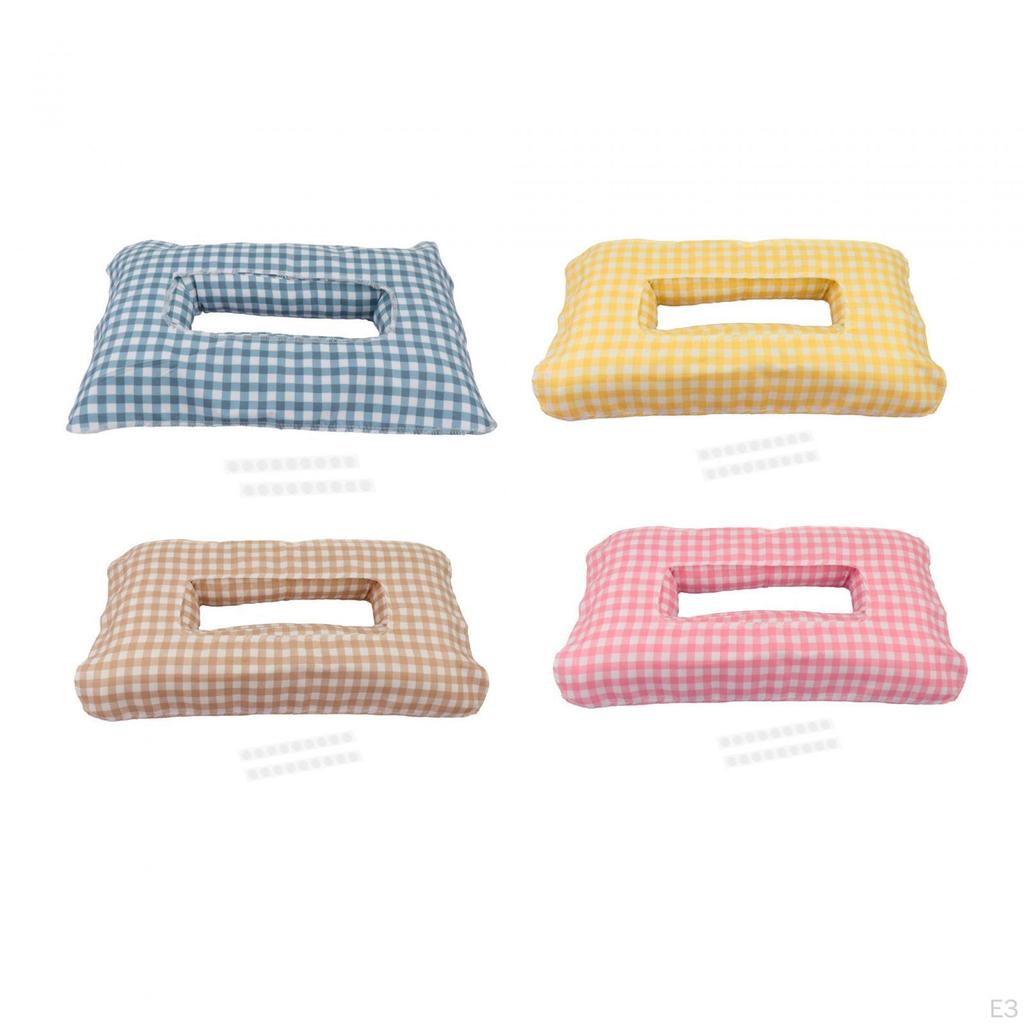 Ear Piercing Pillow Portable Breathable Washable Neck Support for wearing Headphones