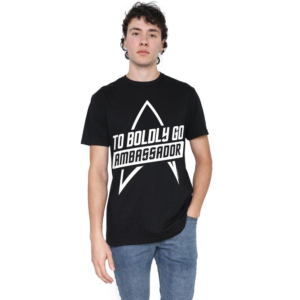 STAR TREK Herren To Boldly Go T-Shirt