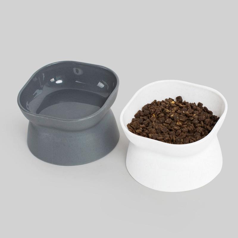 Elevated Non-Slip Pet Bowls For Cats Food Water Bowl Cats Bowl Pet Feeding Cats Dogs Feeder Neck Guard Stand