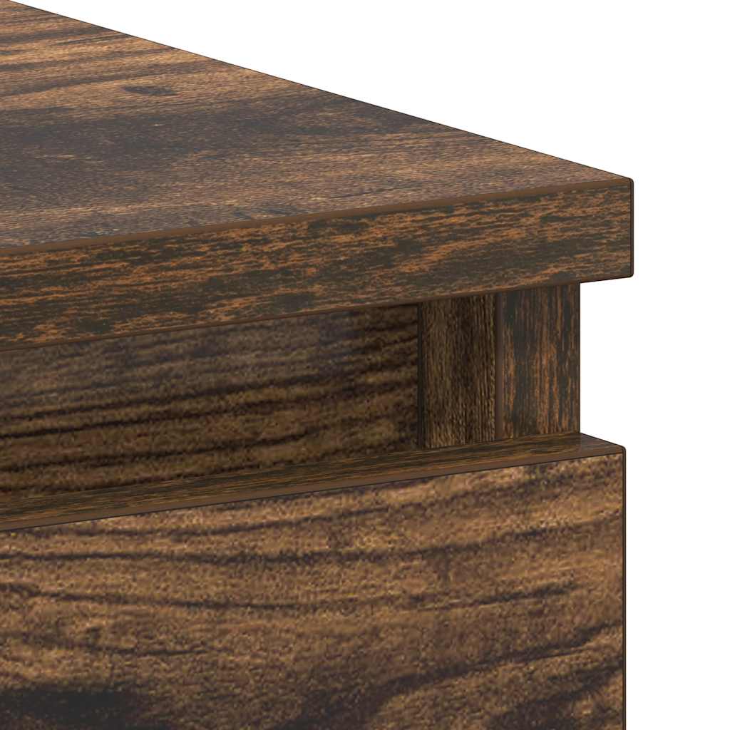 Smoke Oak Desk 90 x 45 x 76 cm Particleboard