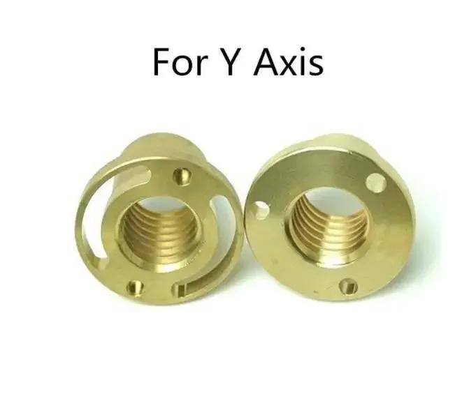 Milling Machine Y Axis Screw Copper Nut Sleeve Vertical Mill Tool Bridgeport CNC Milling Machine Lathe Machine