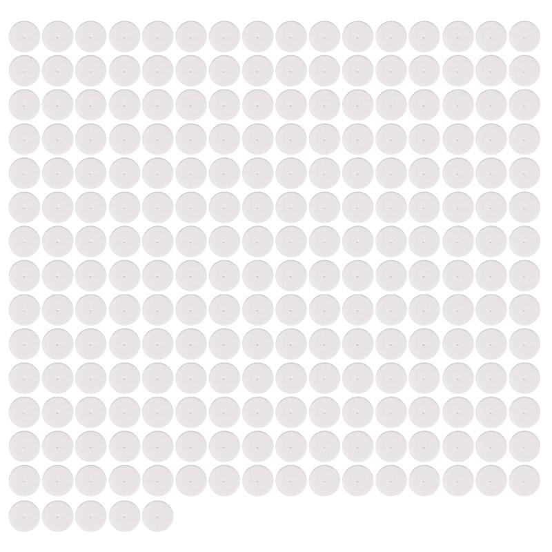 200/500Pcs 12mm Ear Studs Foam Shockproof Anti-Push Pads Earrings Card Protective Mat for DIY Earring Making Accessory