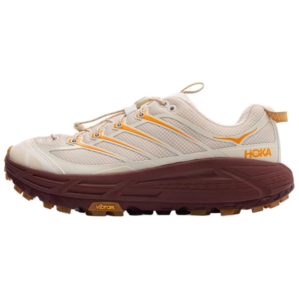 HOKA Mafate Three2 Adidași Unisex Crem Vanilie Vișiniu 1141572-VVR