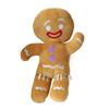 Boneco de pelúcia de gengibre, brinquedo de pelúcia, biscoito de pelúcia, biscoito de pelúcia, boneca macia, decoração de quarto, presentes de aniversário