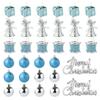 32Pcs/set Christmas Balls Ornament Xmas Tree Hanging Pendant 2024 Merry Christmas Decoration For Home Navidad Noel New Year Gift