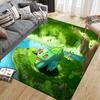 Bulbasaur Pokemon2 Square Area Rug, Non-Slip Floor Mat for Bedroom, Perfect Gift for Bulbasaur Fans