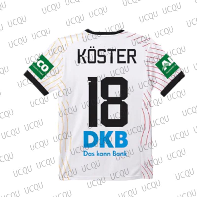 Майка для гандбола 2025-26 Выездная майка Унисекс Повседневная футболка Модная Быстросохнущая Уличная Унисекс Спортивная одежда Майка для гандбола Пляжные футболки S