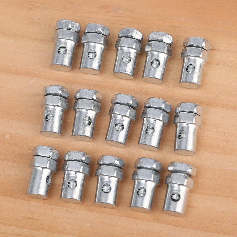 10-30 Stück Motorrad Gaszug Anschlagbolzen Gaszug Schnappkopf Drahtseil Befestigungsclip Fahrrad Seilzug Anschlagbolzen Stift Zubehör