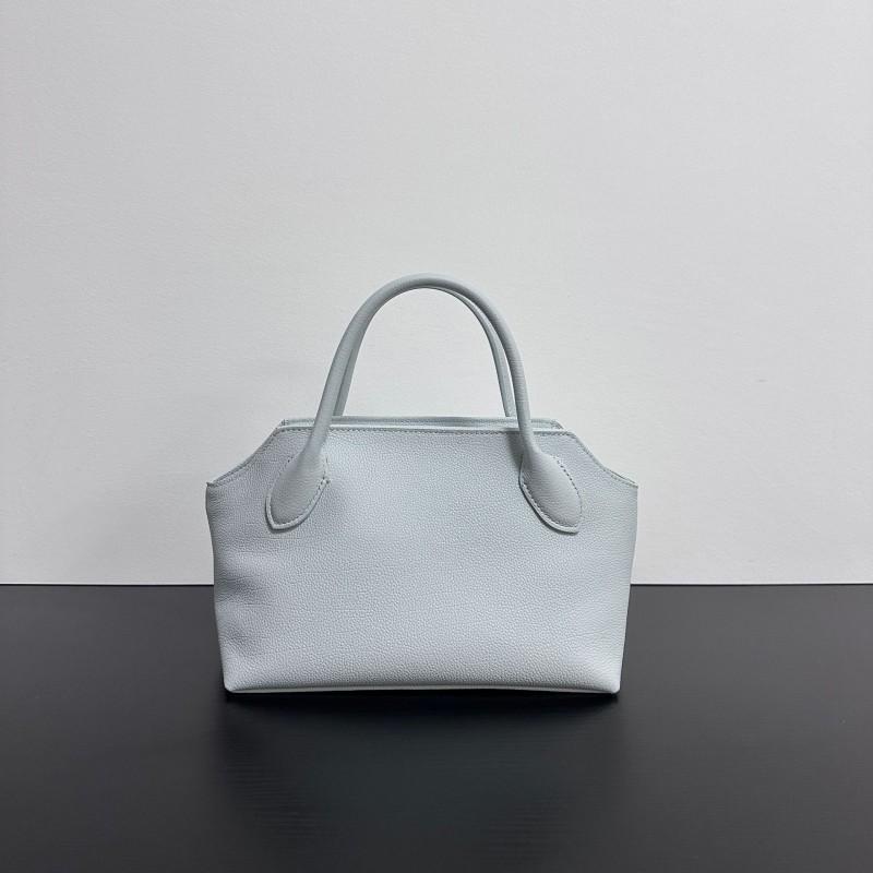 Minimalist Top Grain Leather Tote Bag Women Large Capacity Commute Versatile Small Design Crossbody Handbag