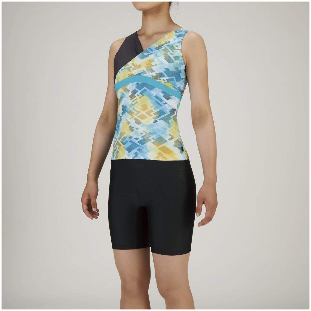 

MIZUNO Gym Fitness Swimsuit Size N2JG9351 Women s (3.5-Length) Small, 45 Yellow,