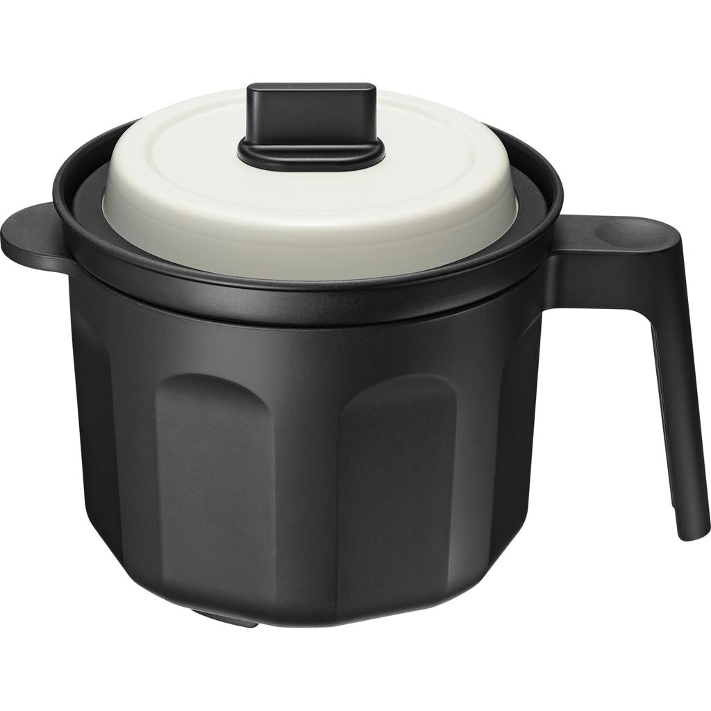 Wahei Freiz Microwave Cooking Easy to Dishwasher Parise Multi-Cooking Pot, Multi-Purpose Pot, Simmering, Rice, Steaming, Time-Saving, Use, Safe,
