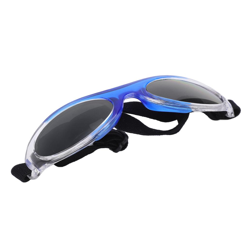 Dog Sunglasses UV Protection Dog Goggles Eye Wear Protection with Adjustable Strap for Small DogBlue Gray
