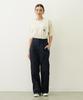 Casual CUT OUT LOGO POCKET WIDE TEE OFF WHITE [Milkfed] S/S Women's