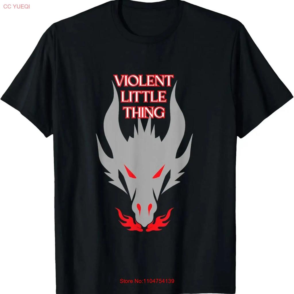 Violent Little Thing T Shirt vintage Washed Breathable streetwear Comfortable Stylish Unisex Top For Everyday Wear Casual Soft
