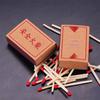 Vintage Safety Matches - Retro Style for Camping, Weddings, Aromatherapy, & Incense Lighting