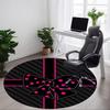 1pc Polka Dot Bow Chair Carpet for Office, Non-slip, Soft and Durable Office Rug for  Decoration, Perfect for Office Yy260105076