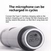 Rechargeable Wireless Microphone System for Karaoke, Speeches, and Parties