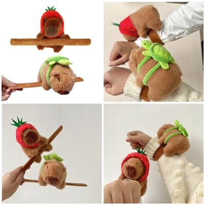 Bracelet à pression Capybara adorable, bracelet unique à pression, cadeau parfait pour enfants et adultes