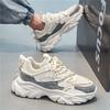 Herrenschuhe Frühling und Herbst neu vielseitig sportlich lässig Laufen erhöhen Jugend Mesh