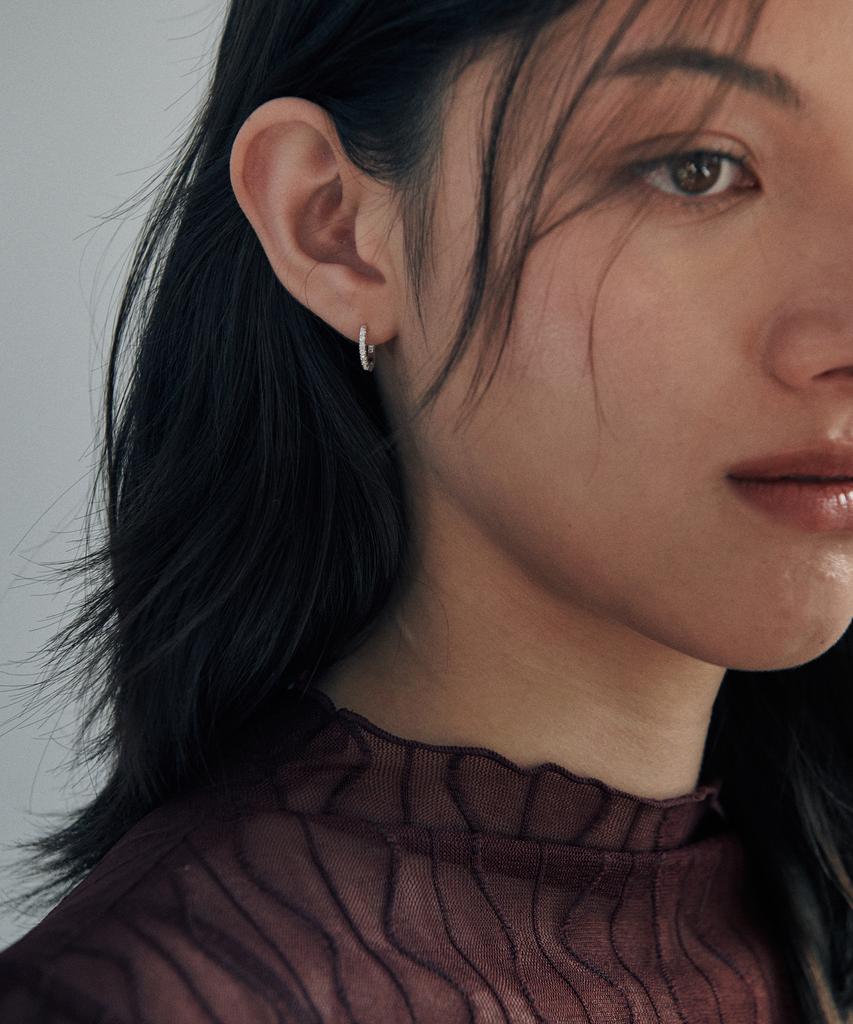 Verte [925 Silver] Deux.Silver.206 / Anse Dew Earring