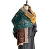 Travel windproof shawl imitation cashmere scarf women's double-sided dual-purpose autumn and winter new versatile thickened warm scarf tide