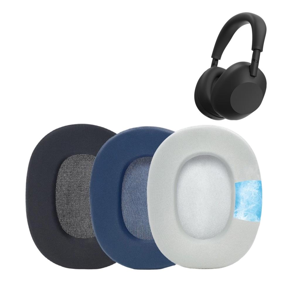 Easy Clean Ear Cushions Cooling Gel Earpads for WH1000XM6 Earphone Earcups Earmuff For Comfortable Extended Wear