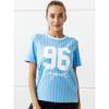Summer Ladies T-Shirt Sports Style Short-Sleeved Y2k 2000s Fashion Casual Oversized Ladies Clothing