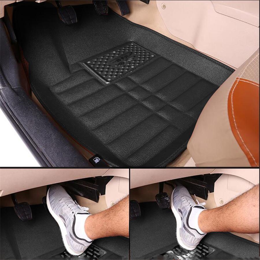 Car Floor Mats Front & Rear Liner Waterproof All Weather 5pc Universal Auto Mat For 90% of the
