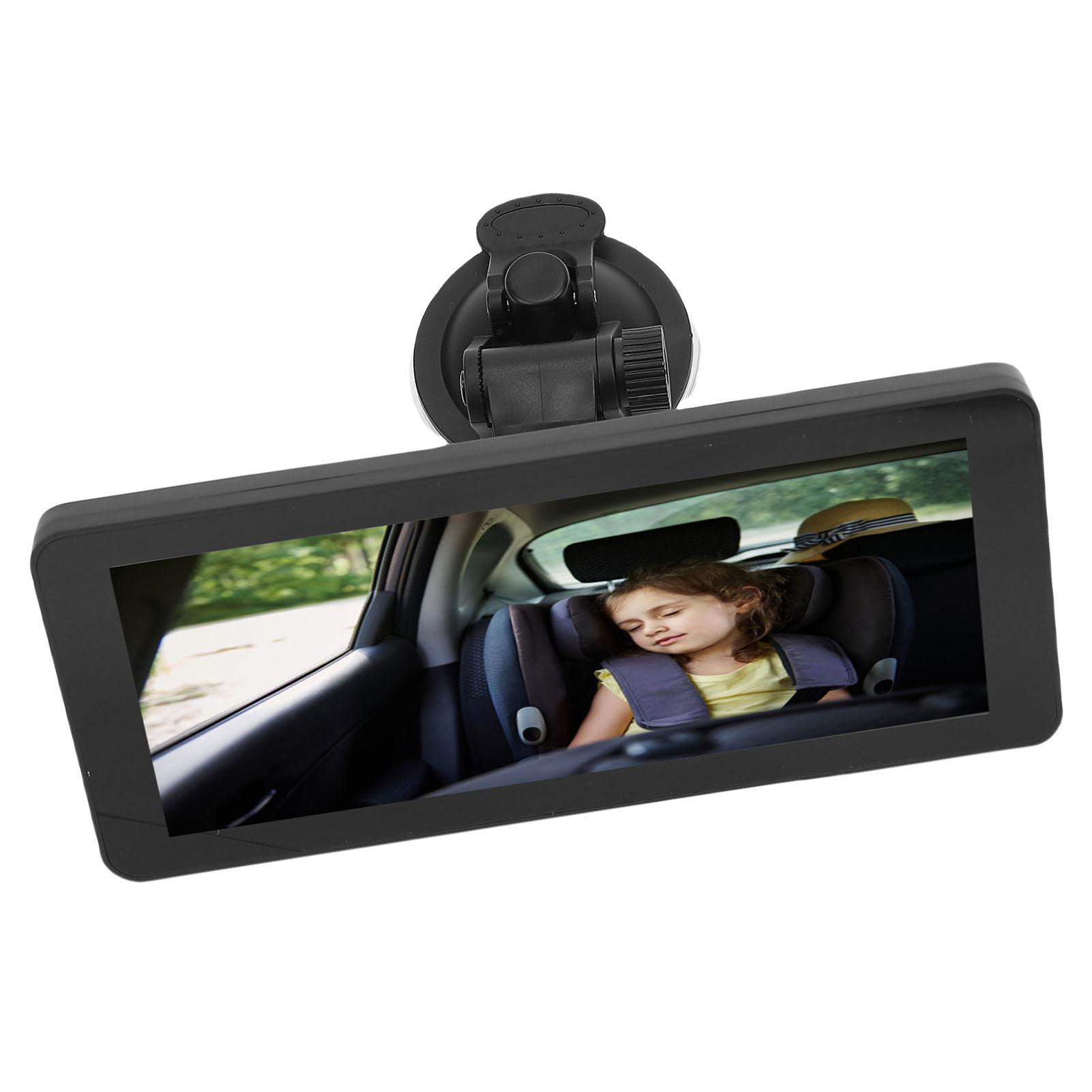 

Dual Baby Car Camera with 6.86 Inch Display HD 360 Degree Rotatable Back Camera for Car SUV Travel