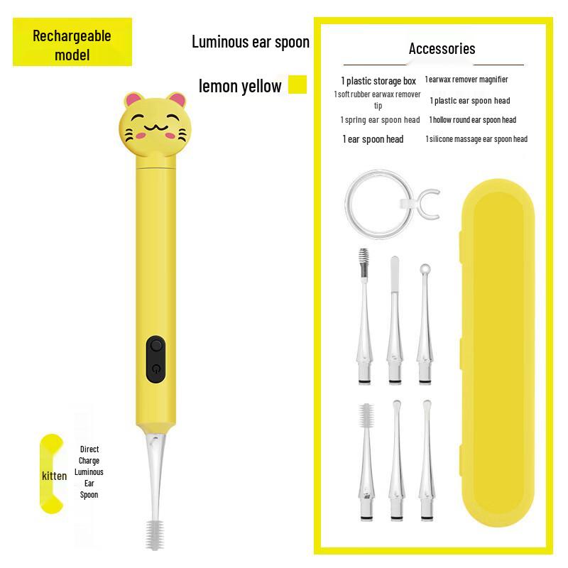 Baby & Kids Luminous Dual-Light Ear Pick Set