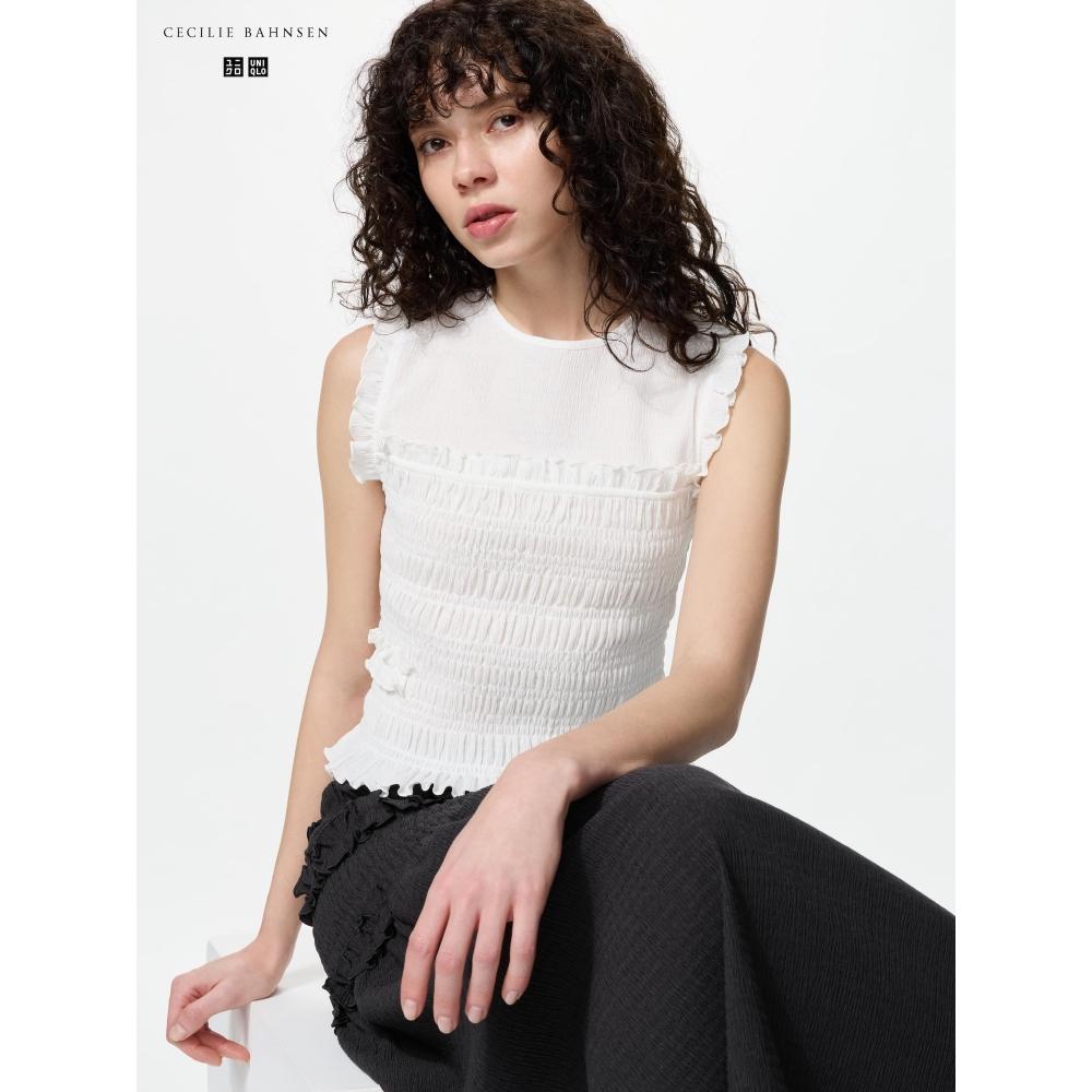 Uniqlo Japan Shirring T Sleeveless
