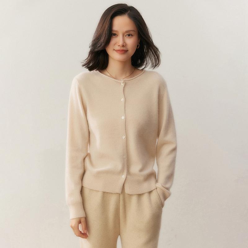 Qinghe 100% Pure Cashmere Women's Sweater - Ultra Soft Luxury Winter Pullover