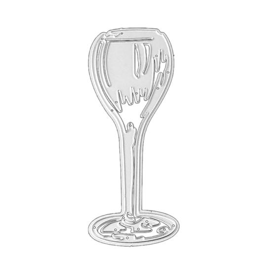 Practical Cutting Stencil Wine Glass Pattern Sturdy