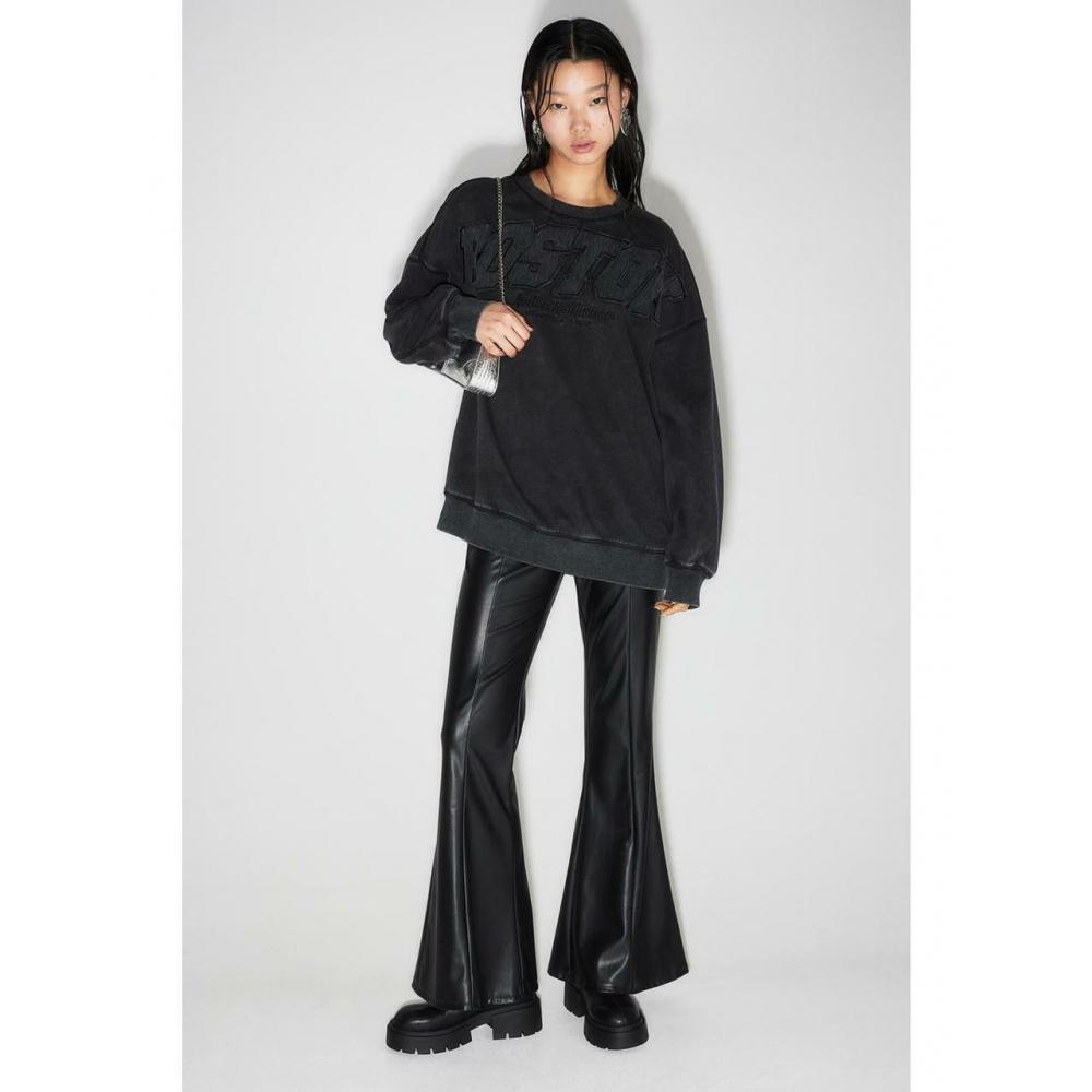 

Брюки-клеш H&M черные 1201777001