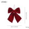 Velvet Red Bow Ornaments for Christmas, Weddings, Chinese New Year, and Grand Openings.
